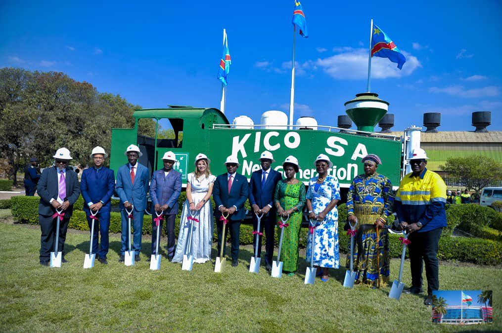 Le premier ministre Jean- Michel Sama Lukonde Kienge procède au lancement des travaux de développement de la mine de KICO S.A.