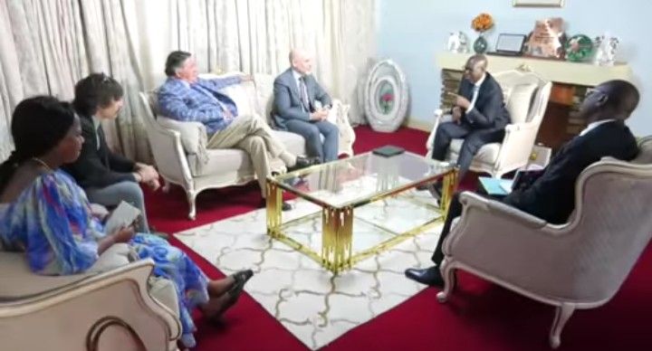 Le Gouverneur de Province du Haut-Katanga reçoit en audience l’Ambassadeur italien en RDC