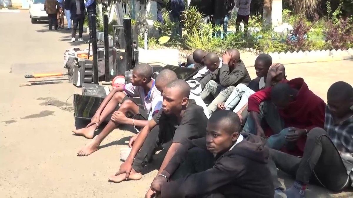 Lubumbashi : Présentation au Gouverneur de Province des bandits cambrioleurs et kidnappeurs