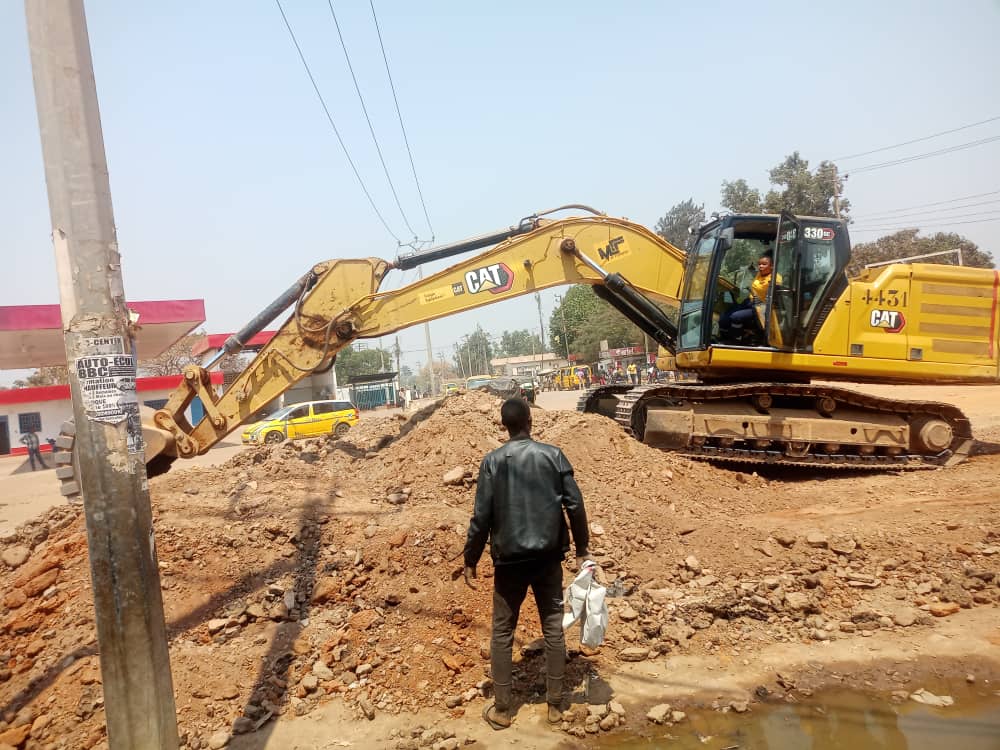 Les travaux de voirie se poursuivent normalement à Lubumbashi