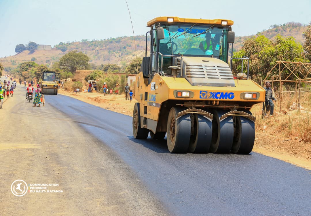 Haut-Katanga : Martin Kazembe Shula intensifie le suivi des chantiers routiers à Likasi et Lubumbashi