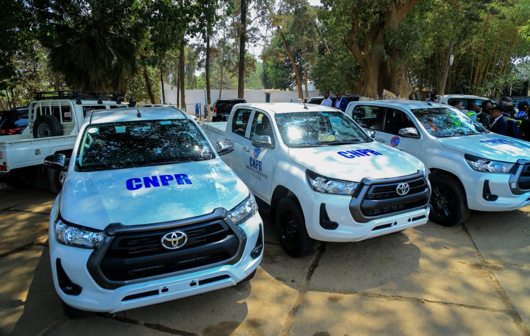 Haut-Katanga: Dotation d'un charroi automobile au bénéfice de la CNPR