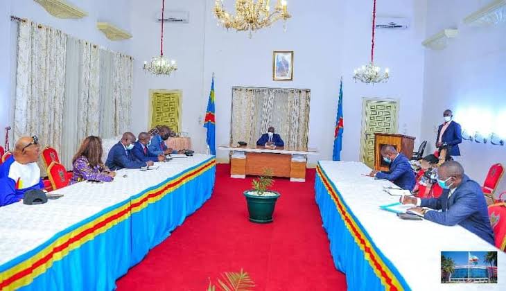 Haut-Katanga : Conseil des Ministres