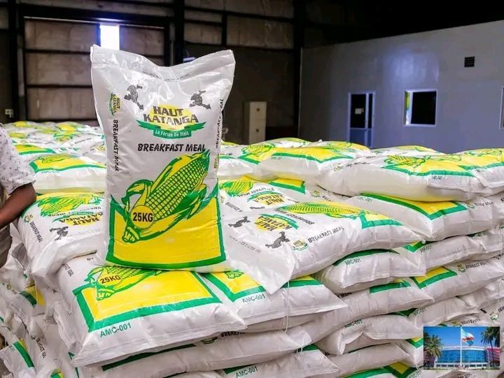 Haut-Katanga : ravitaillement des points des ventes de la farine "made in haut-Katanga".