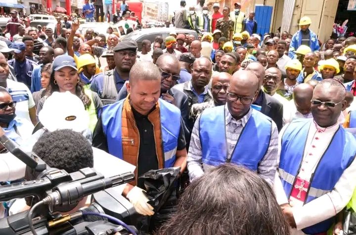 Haut-Katanga : Partenariat pour l’assainissement de la Ville entre Jacques Kyabula Katwe Et l’Archevêque de l’Eglise Catholique Romaine