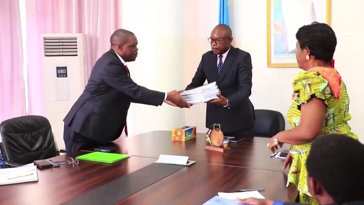 Dépôt du Rapport de Reddition des Comptes exercice 2022 au Bureau de l’Assemblée Provinciale du Haut-Katanga