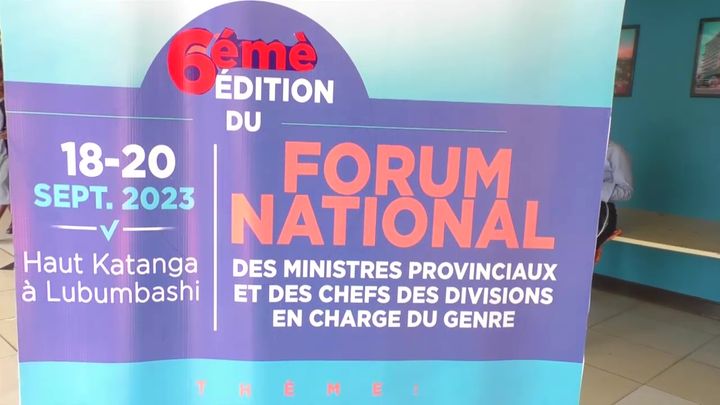 Forum  National des Ministres provinciaux et Chefs de division en charge du Genre : ouverture officielle de la 6ème édition