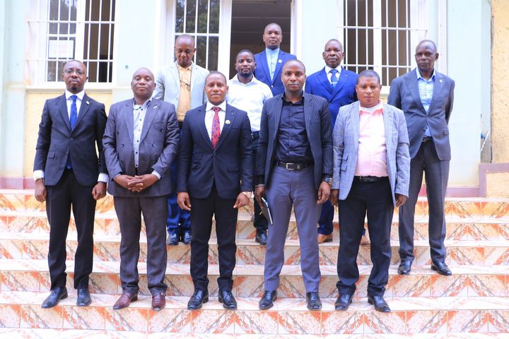 Le Ministre Provincial de l’Intérieur et Sécurité en réunion avec tous les Administrateurs des Territoires du Haut-Katanga