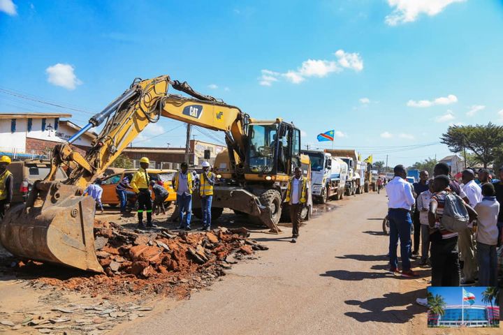 Réhabilitation et modernisation de l’avenue Upemba, Katuba retrouve un nouveau souffle