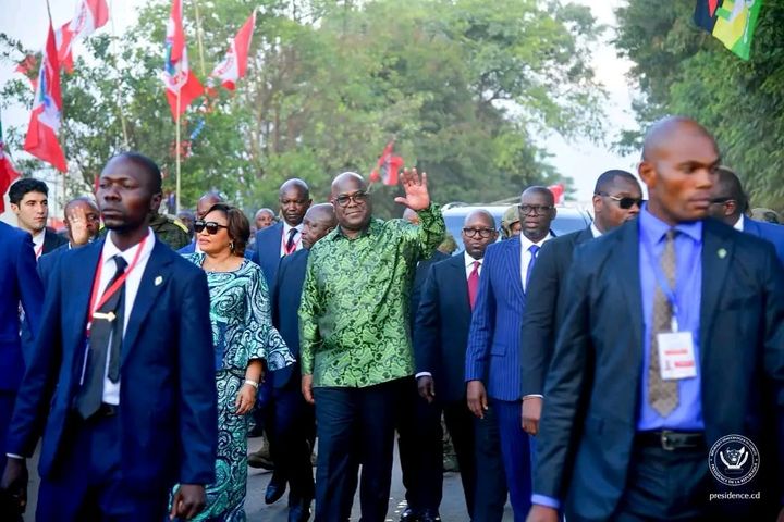 Felix Tshisekedi « je suis fier des œuvres du Gouverneur Jacques Kyabula »