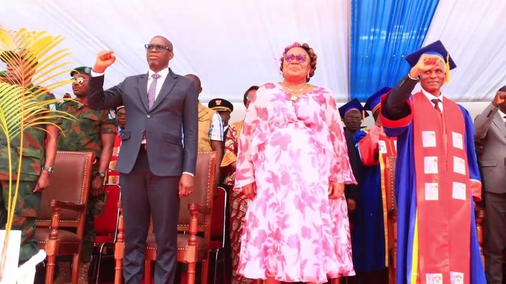 UNILU : LE GOUVERNEUR DE PROVINCE A LA PROCLAMATION DE L’ANNEE JUBILAIRE DE PLATINE DE L'UNIVERSITE DE LUBUMBASHI