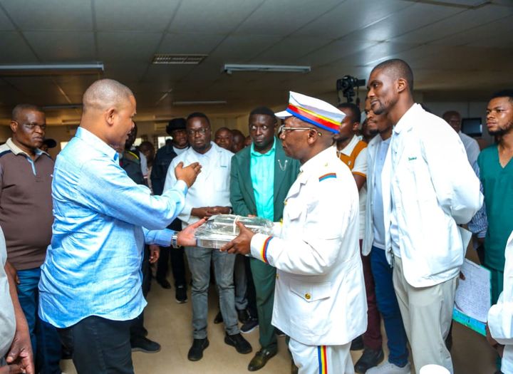L’hôpital Général de Référence de Kilwa approvisionné en produits pharmaceutiques
