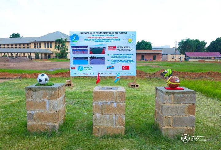 Haut-Katanga : Le Gouvernement provincial s’attèle à la réhabilitation des infrastructures sportives